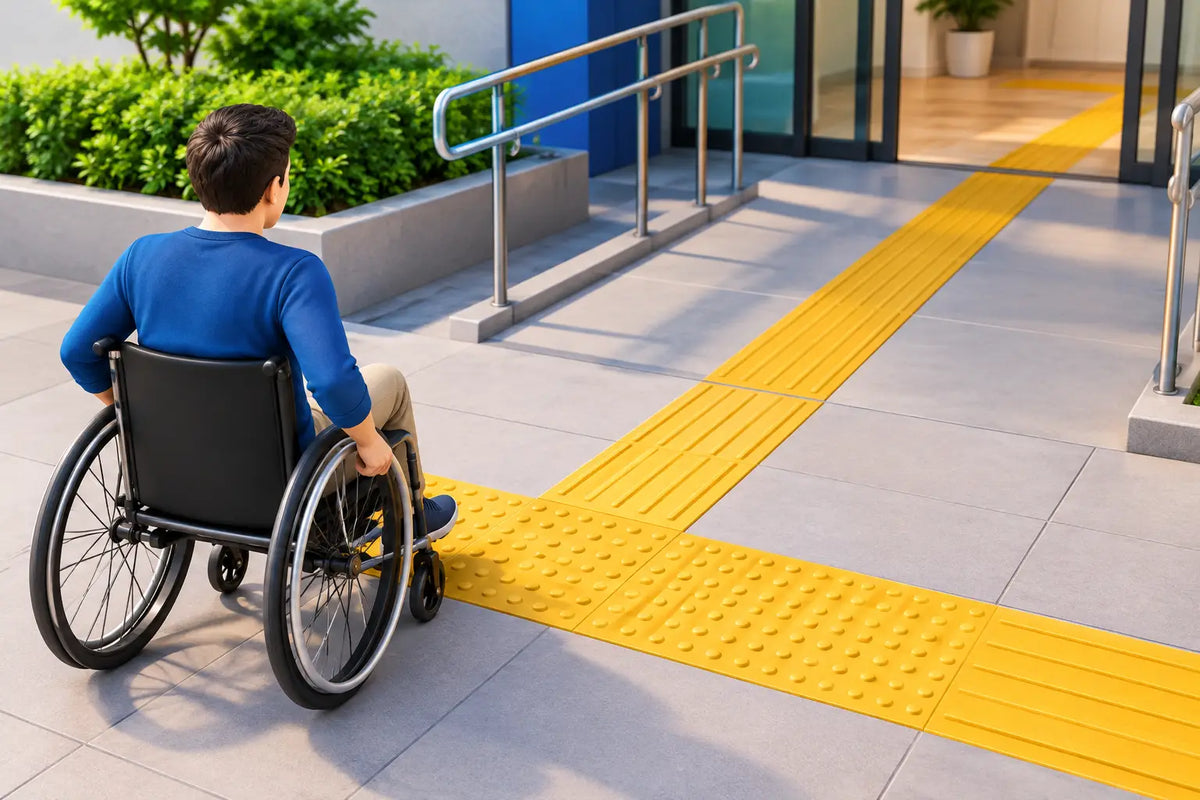 Piso tátil para acessibilidade sem erros