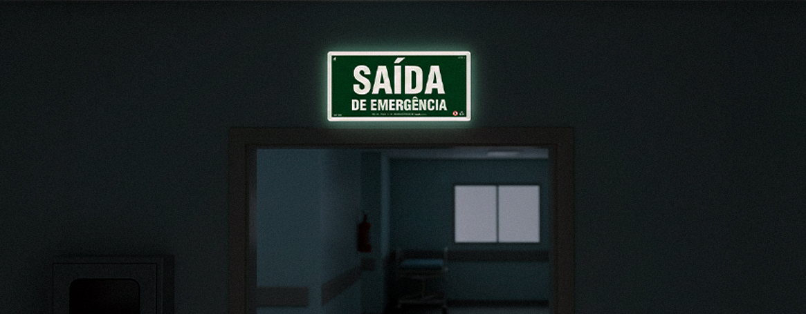 Sinalização de emergência hospitalar: garantindo a segurança em ambientes críticos