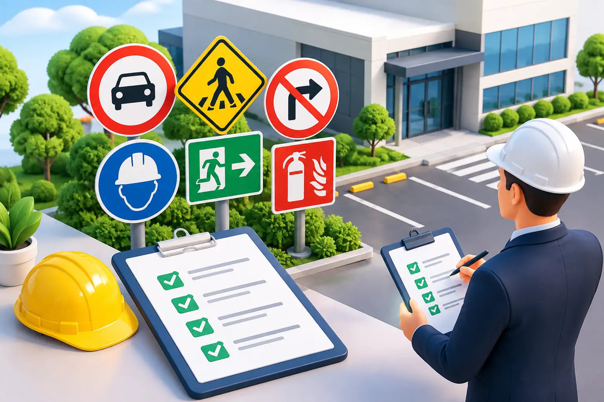 Guia prático de placas regulamentadas para empresas
