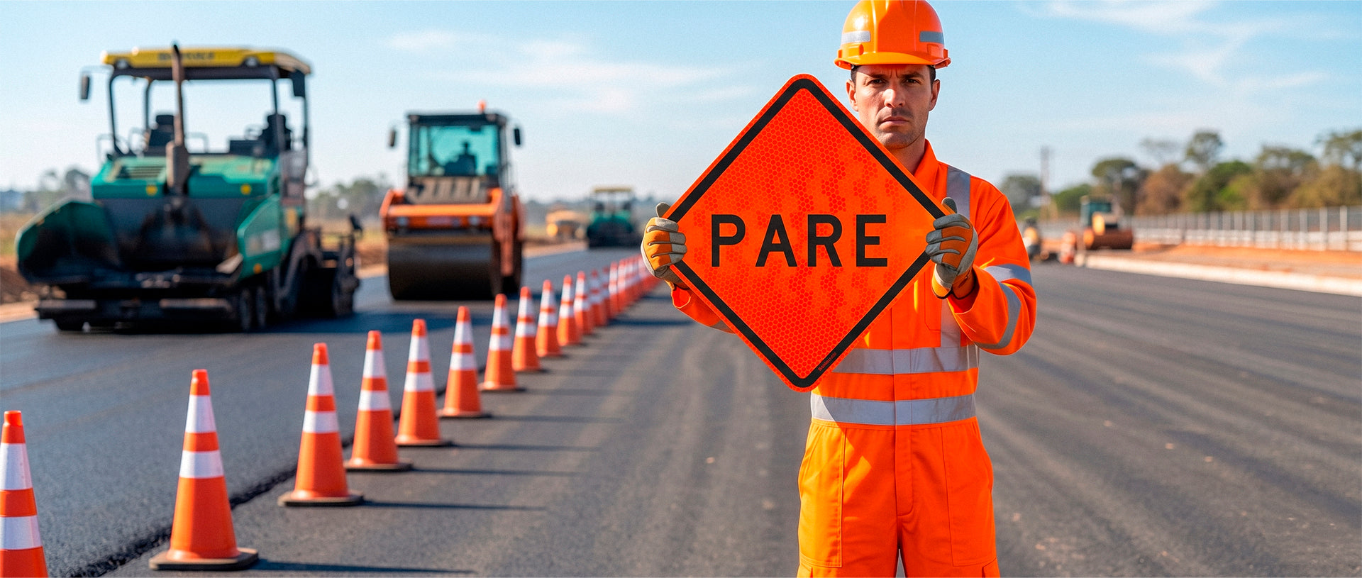 Placas de Advertência (Obras) | Sinalização Viária