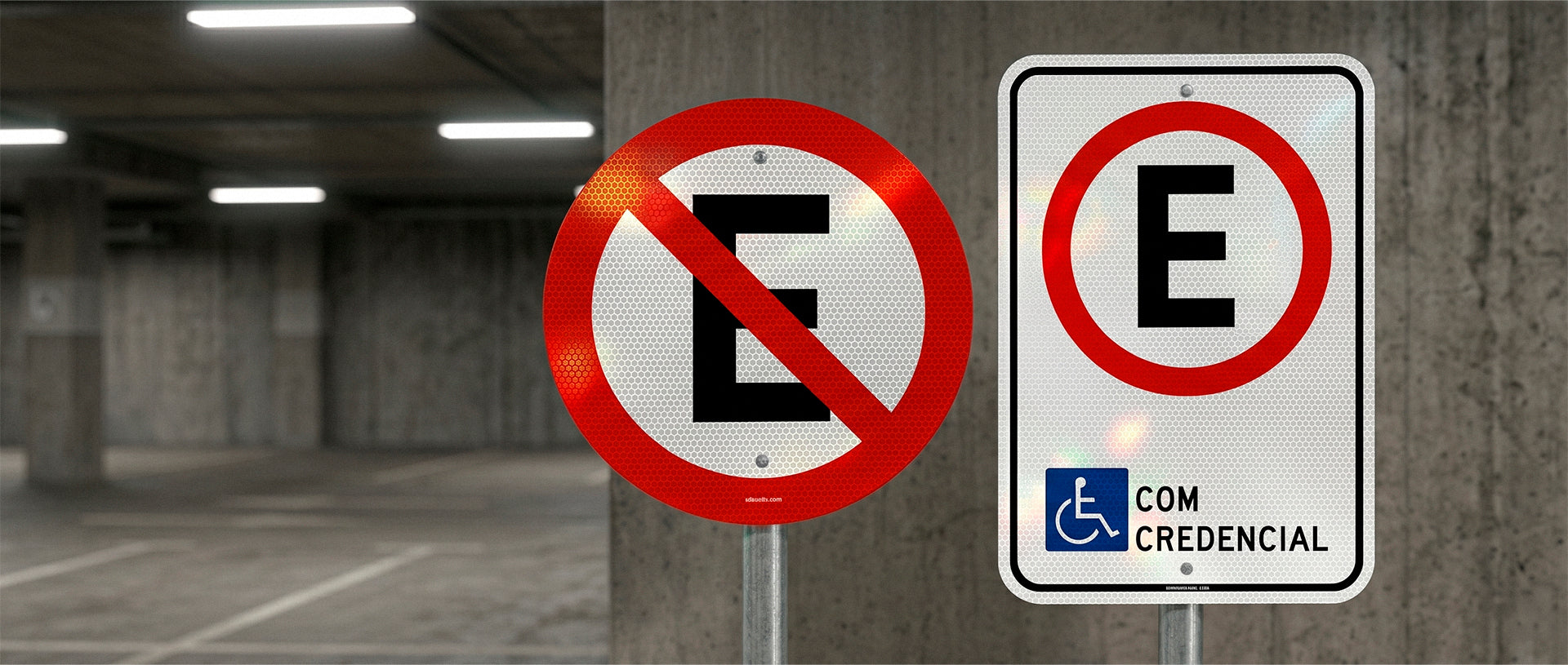 Placas de Estacionamento | Sinalização Viária