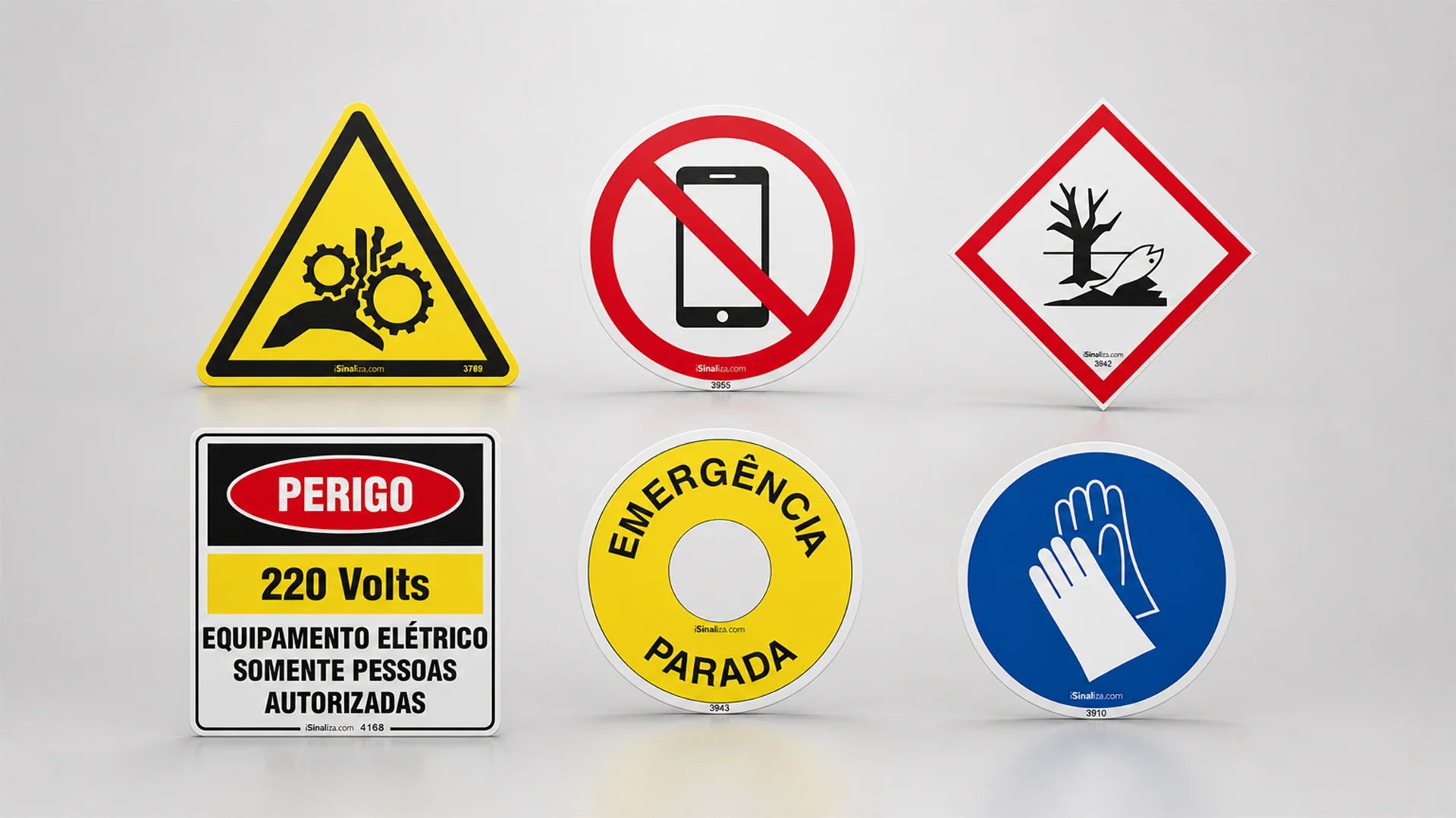Adesivo Industrial (Etiqueta de Segurança)