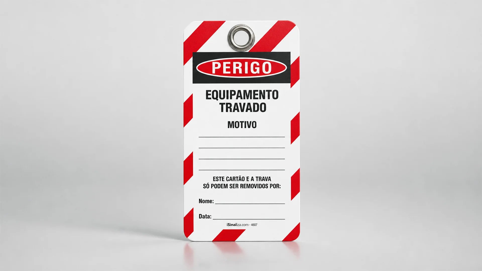 Etiquetas de Bloqueio (Perigo)