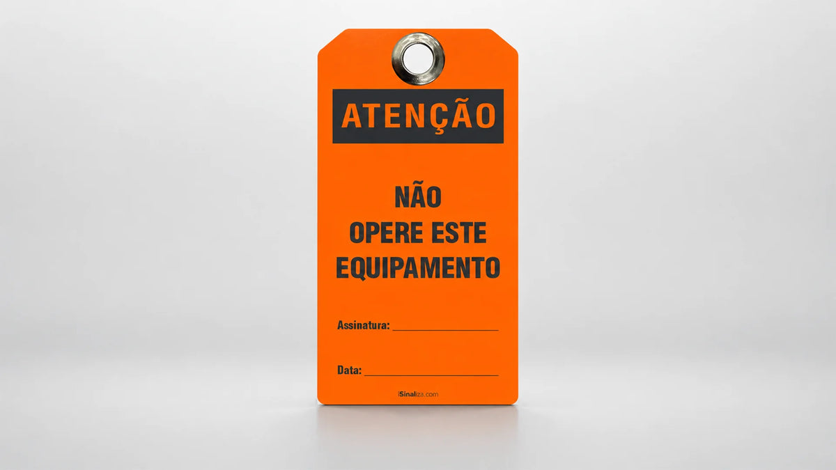 Etiquetas de Bloqueio (Atenção)