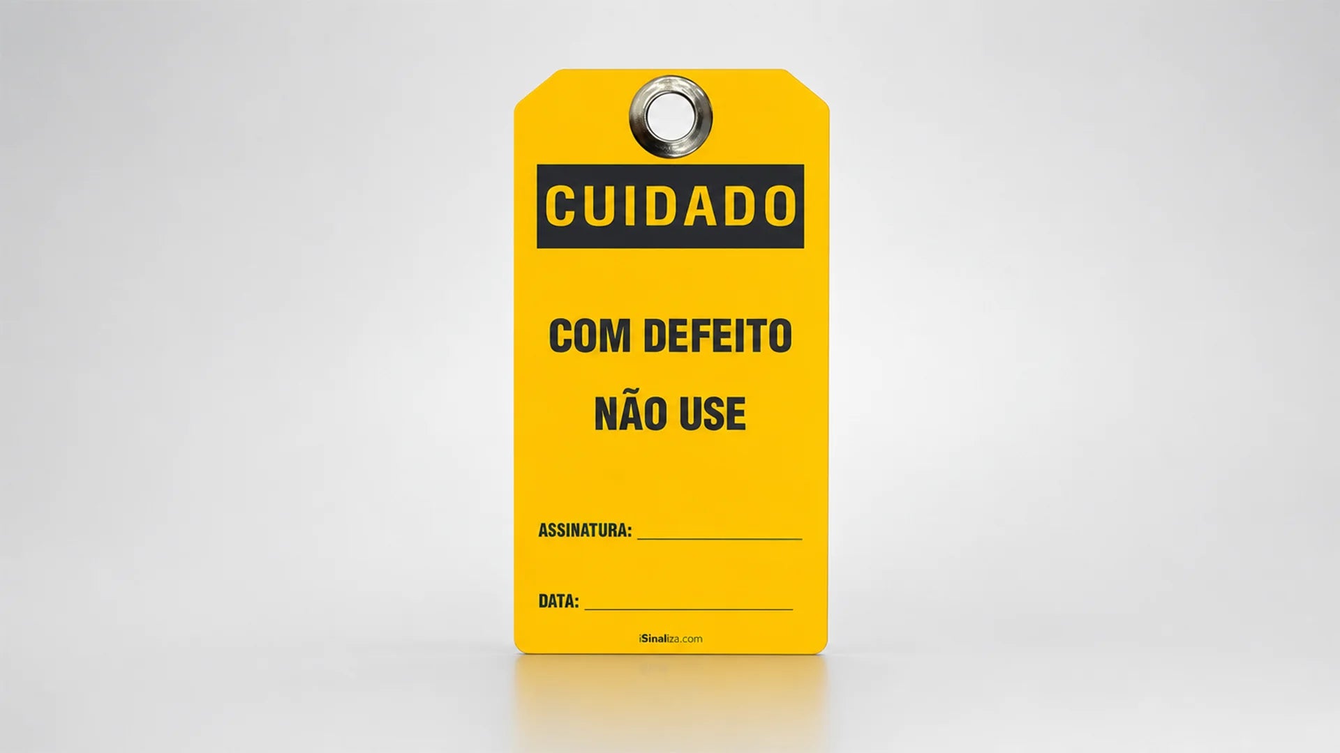 Etiquetas de Bloqueio (Cuidado)