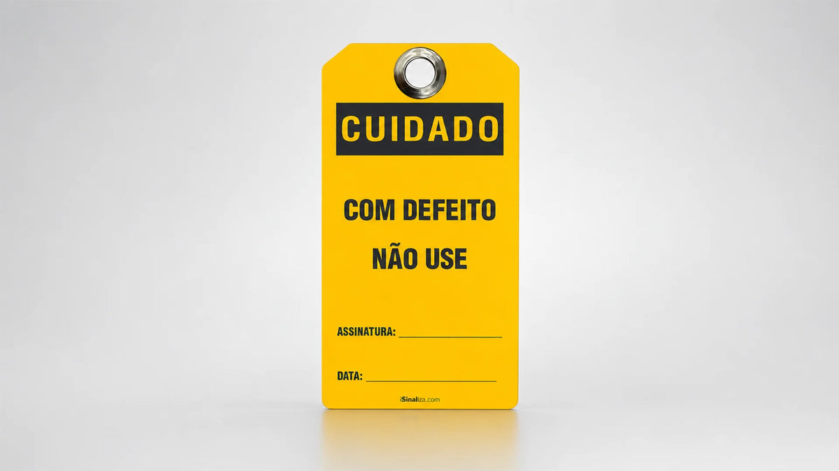 Etiquetas de Bloqueio (Cuidado)