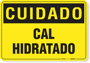 Placa Cuidado Cal Hidratado
