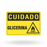 Placa Cuidado - Glicerina