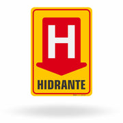 Placa de Sinalização "Hidrante"