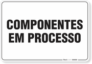 Placa Organização Componentes Em Processo