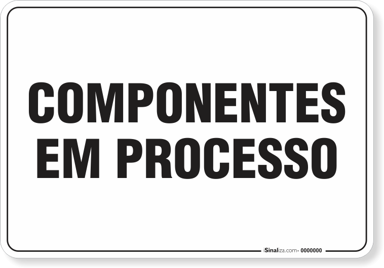 Placa Organização Componentes Em Processo