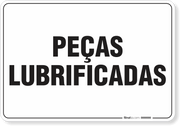 Placa Organização Peças Lubrificadas