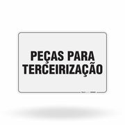 Placa Organização - Peças para Terceirização