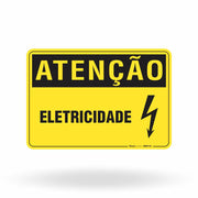 Placa Atenção - Eletricidade