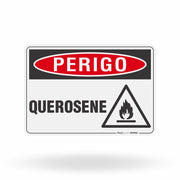 Placa Perigo - Querosene