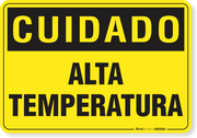 Placa Cuidado  Alta Temperatura