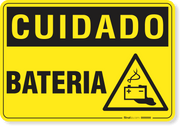 Placa Cuidado  Bateria