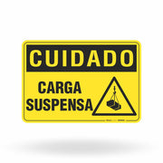 Placa Cuidado - Carga Suspensa