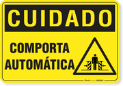 Placa Cuidado Comporta Automática