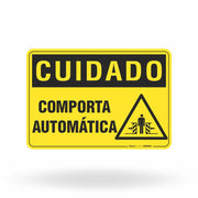 Placa Cuidado - Comporta Automática