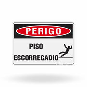 Placa Perigo - Piso Escorregadio