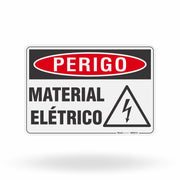 Placa Perigo - Material Elétrico