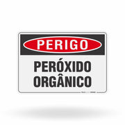 Placa Perigo - Peróxido Orgânico