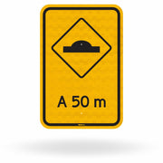 Placa Lombada a 50 Metros (A-18)
