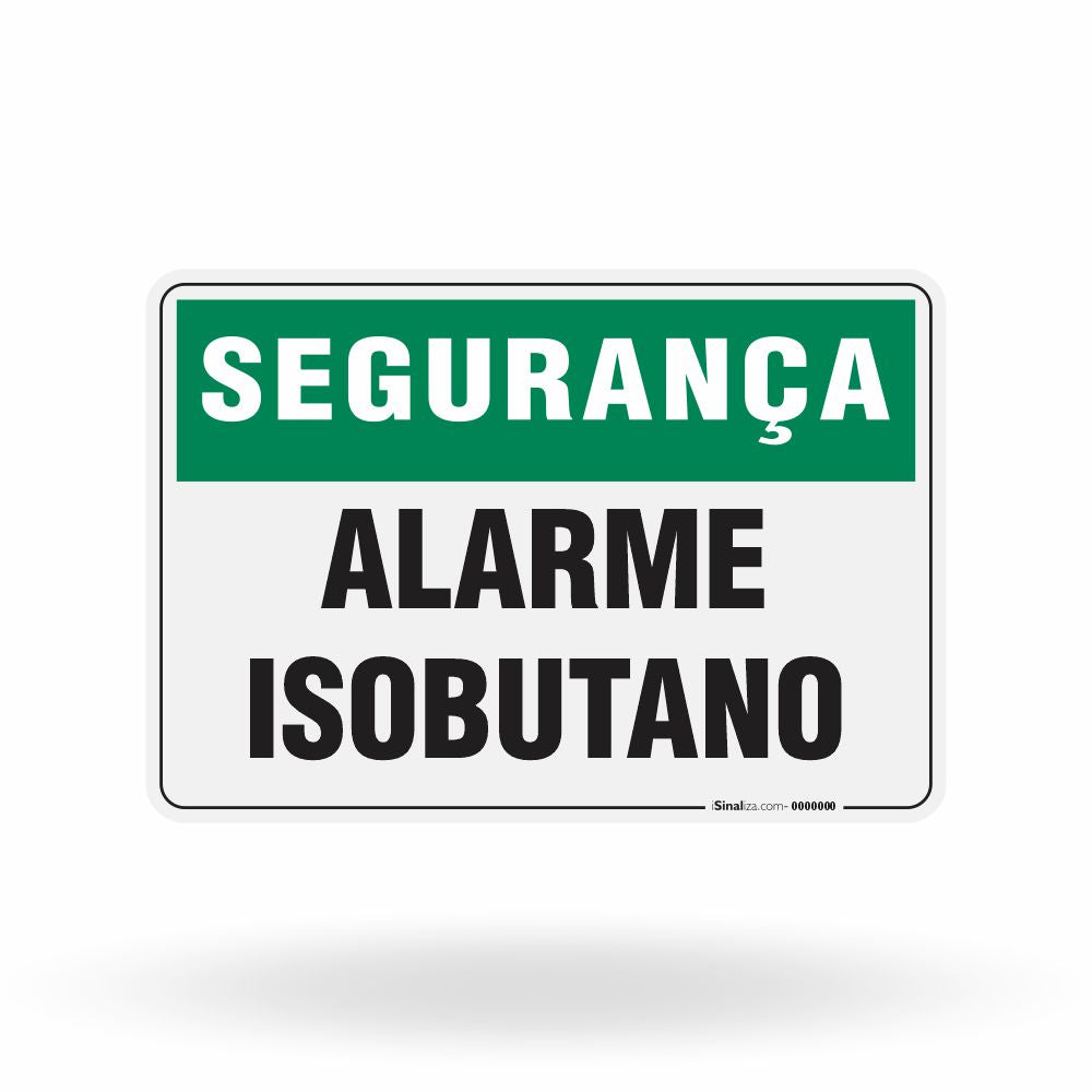 Placa Segurança - Alarme Isobutano