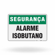 Placa Segurança - Alarme Isobutano