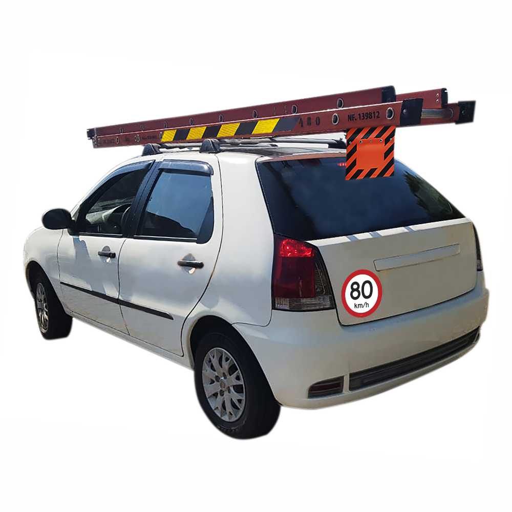 Kit Sinalização Carro Escada Velocidade Máxima
