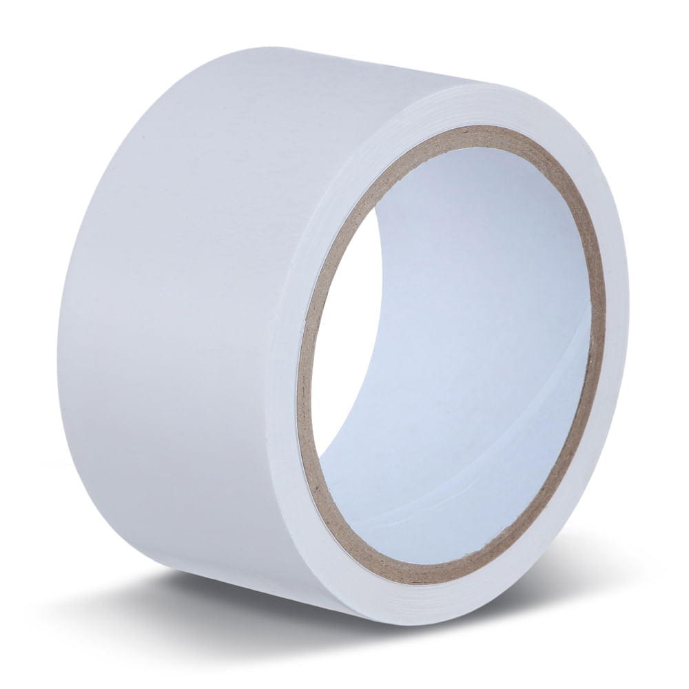 Fita Adesiva Demarcação De Solo Branca - Cód. 855i/S 50mm X 30m