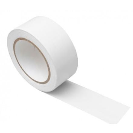 Fita Adesiva Demarcação De Solo Branca - Cód. 855i/S 50mm X 30m