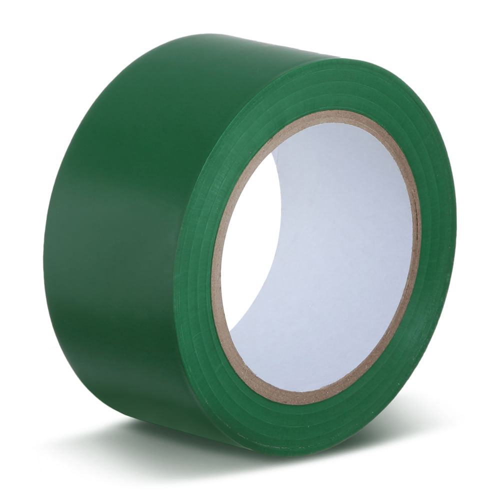 Fita Adesiva Demarcação De Solo Verde - Cód. 854i/S 50mm X 30m