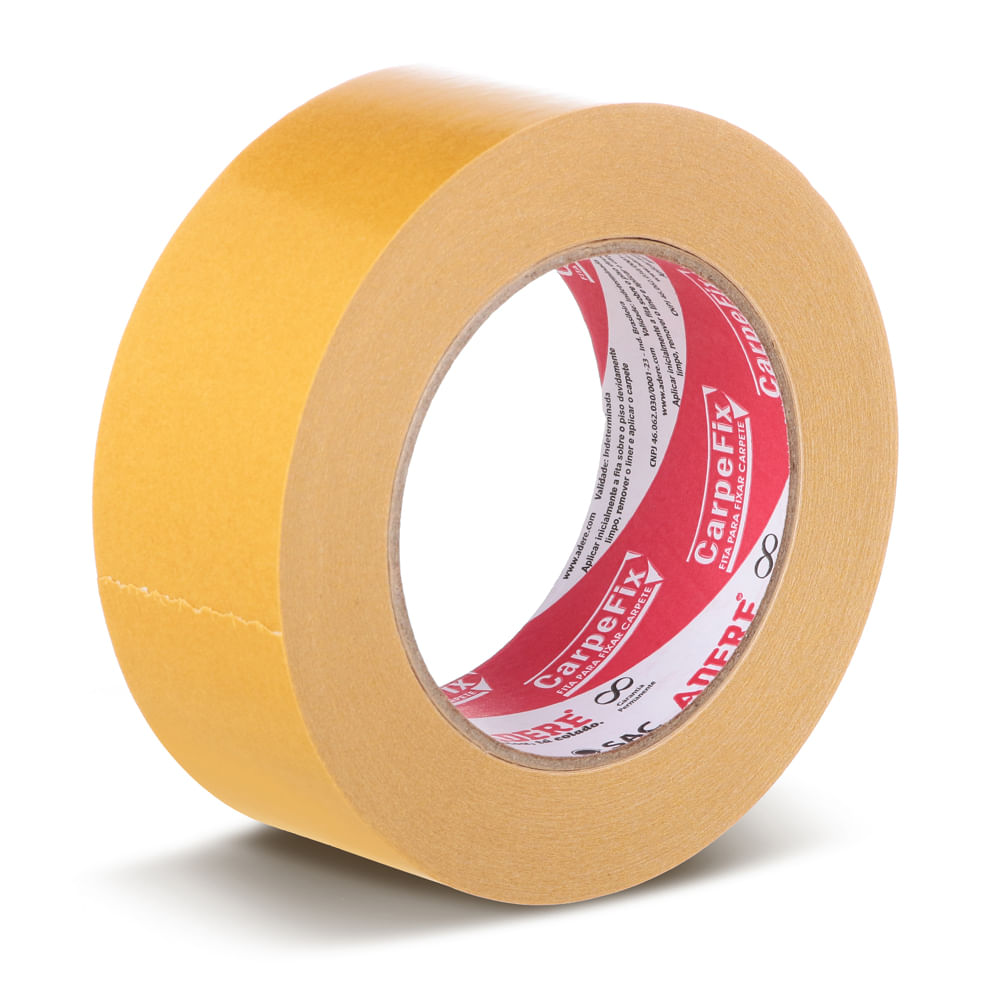 Fita Dupla Face De Papel Para Carpete Carpefix - Cód. 462 45mm X 30m