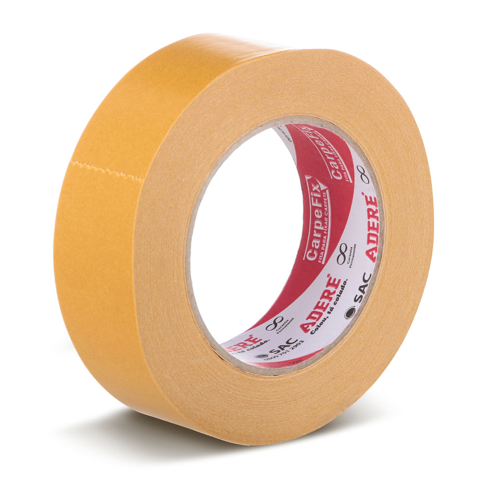 Fita Dupla Face De Papel Para Carpete Carpefix - Cód. 462 38mm X 30m
