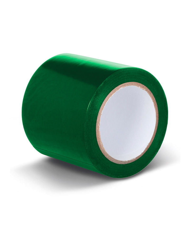 Fita Adesiva Demarcação De Solo Verde - Cód. 854 100mm X 30m
