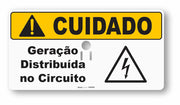 Placa Cuidado Geração Distribuída No Circuito CELG