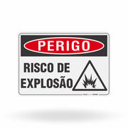 Placa Perigo - Risco de Morte Alta Tensão