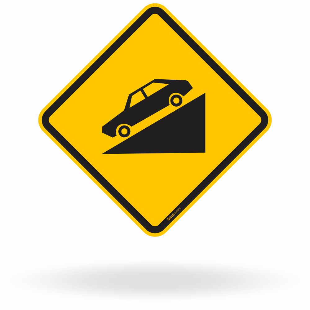 Placa Declive Acentuado (A-20a)