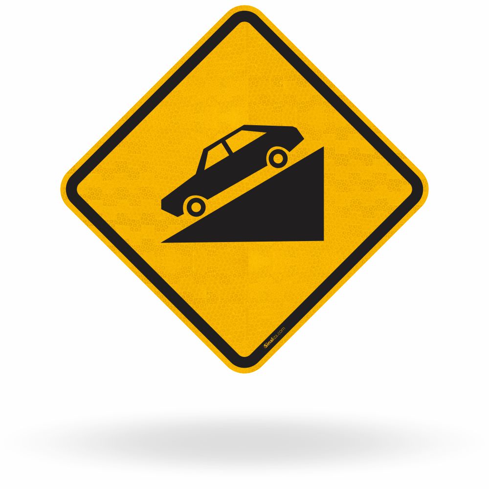 Placa Declive Acentuado (A-20a)