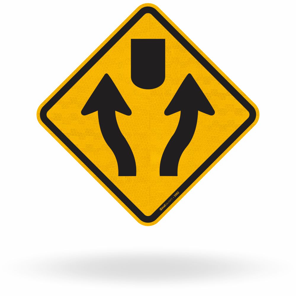 Placa Pista Dividida (A-42c)