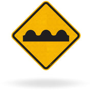 Placa Pista Irregular (A-17)