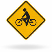 Placa Trânsito de Ciclistas (A-30a)