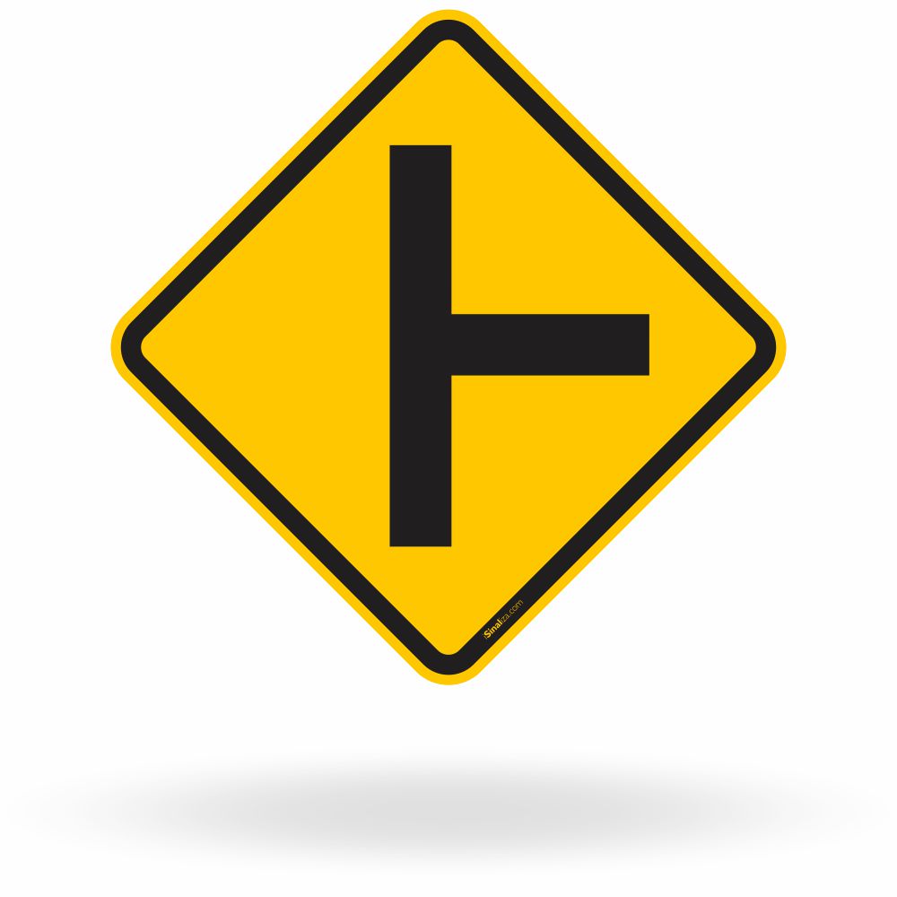 Placa Via Lateral à Direita (A-7b)