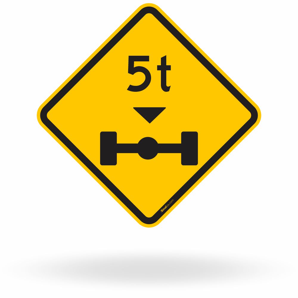 Placa Peso Bruto Total Máximo Permitido 5t (A-46)