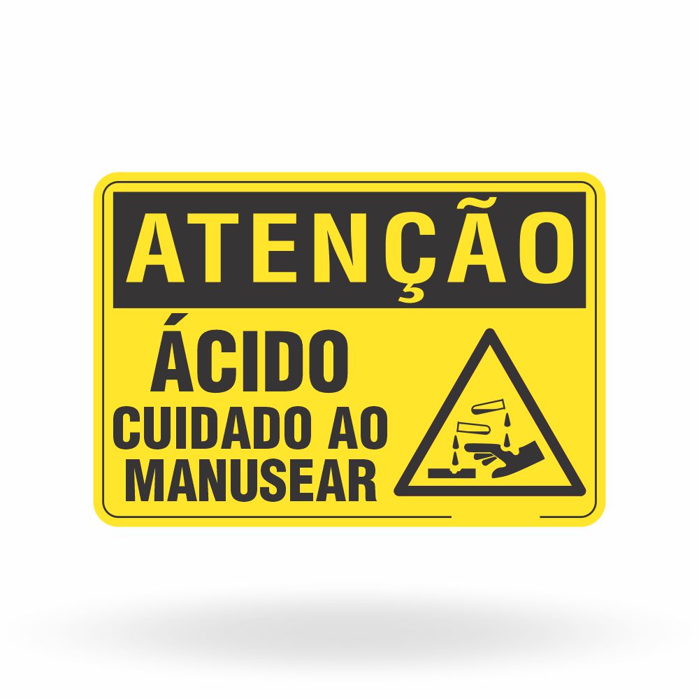 Placa Atenção - Cargas Suspensas em Movimento