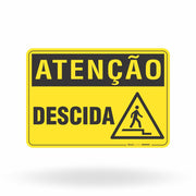 Placa Atenção - Descida