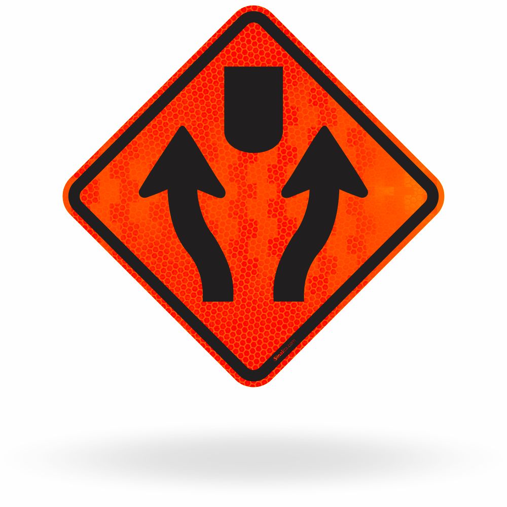Placa Pista Dividida (A-42c) - Obra