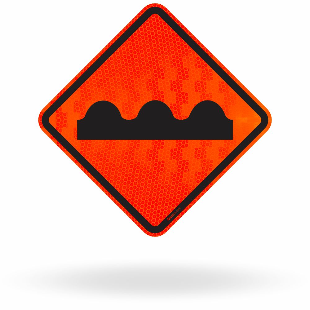 Placa Pista Irregular (A-17) - Obra